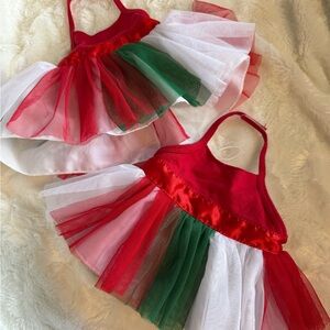 Build A Bear Festive Red, Green, and White BAB Outgit x2